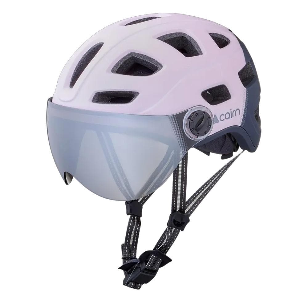Casque de Vélo Rose/Gris Femme Cairn Quartz Visor 1
