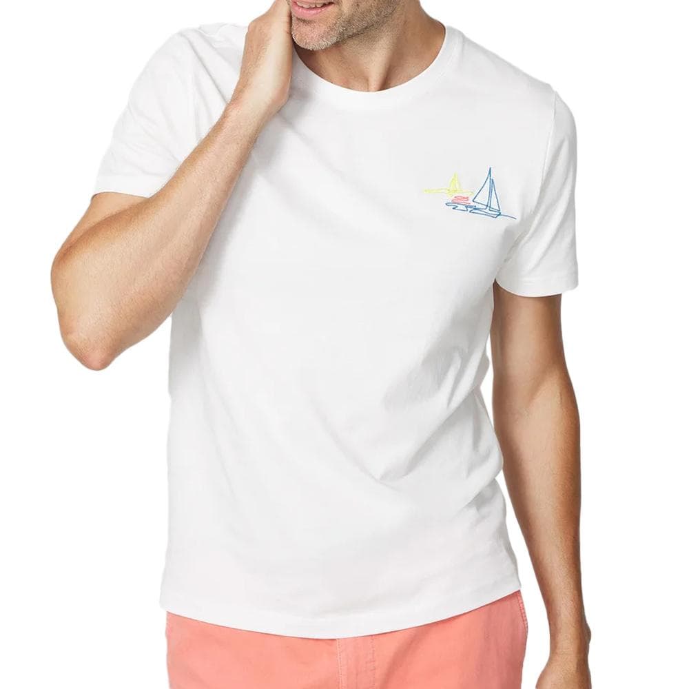 T-shirt Blanc Homme TBS SOHANTEE 1