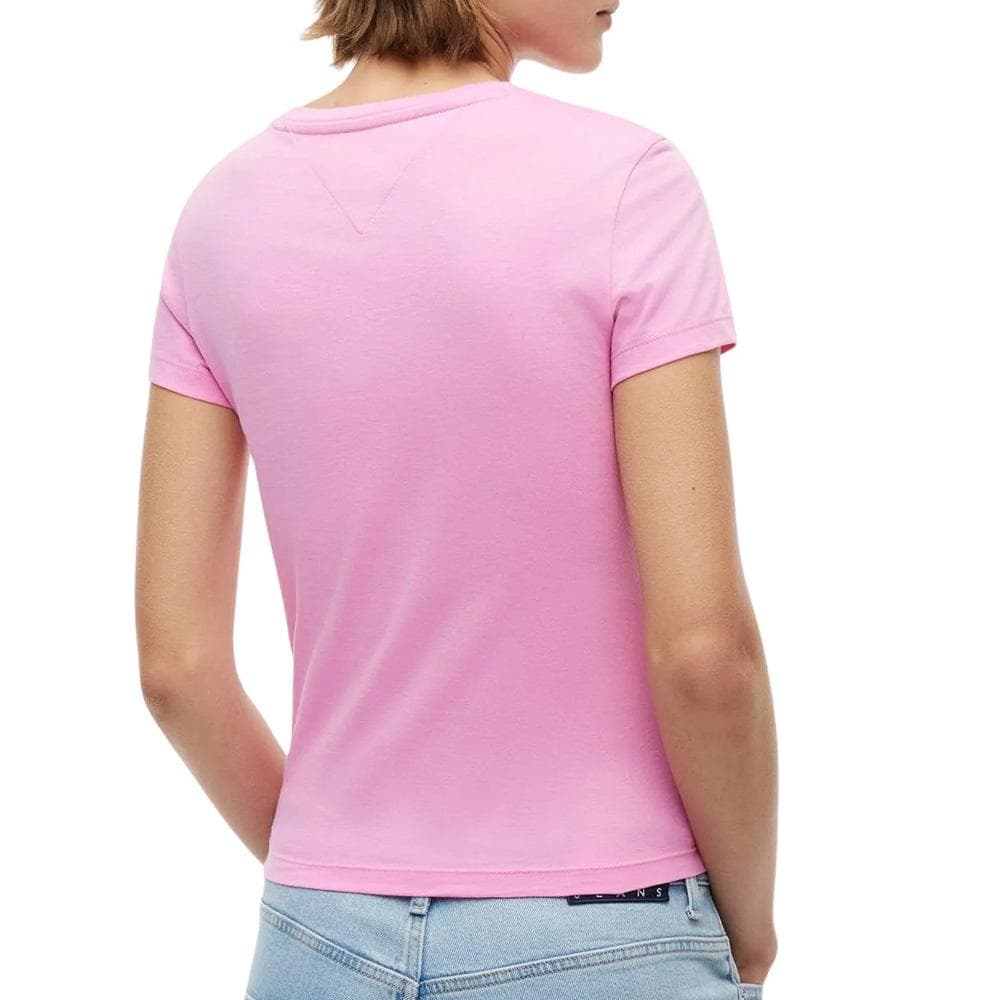 T-shirt Rose Femme Tommy Hilfiger Tjw C 2