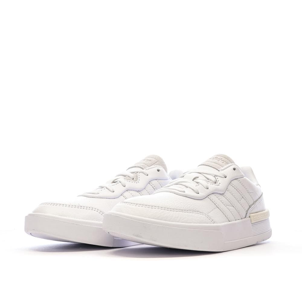 Baskets Blanches Femme Adidas Clubcourt H68185 6