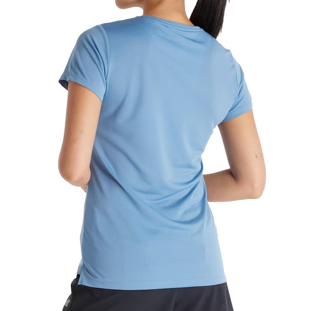 T-shirt Bleu Femme New Balance Core Run 2