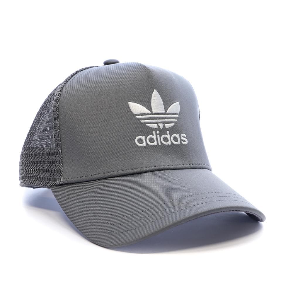 Casquette Grise Homme Adidas Curved Trucker 2