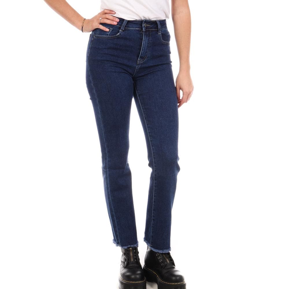 Jean Droit Bleu Femme My Tinas 306 1