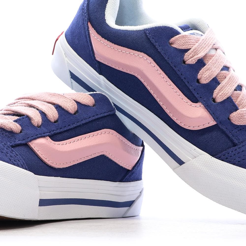 Baskets Bleu/Rose Fille Vans Knu Skool 2 7