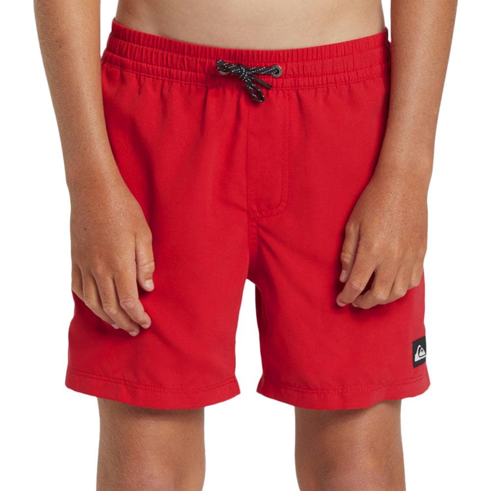 Short de bain Rouge Garçon Quiksilver Everyday 1