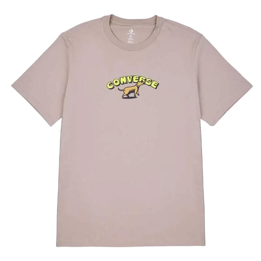 T-shirt Taupe Homme Converse Recreation 1