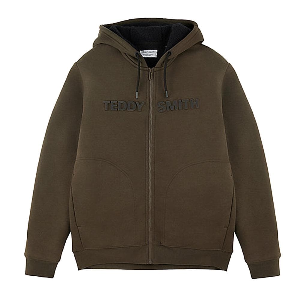 Veste Zippée Kaki Homme Teddy Smith Giclass 1