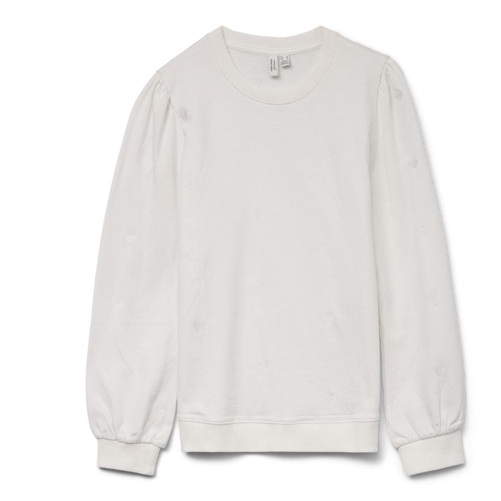 Sweat Blanc Femme Vero Moda Beat 3