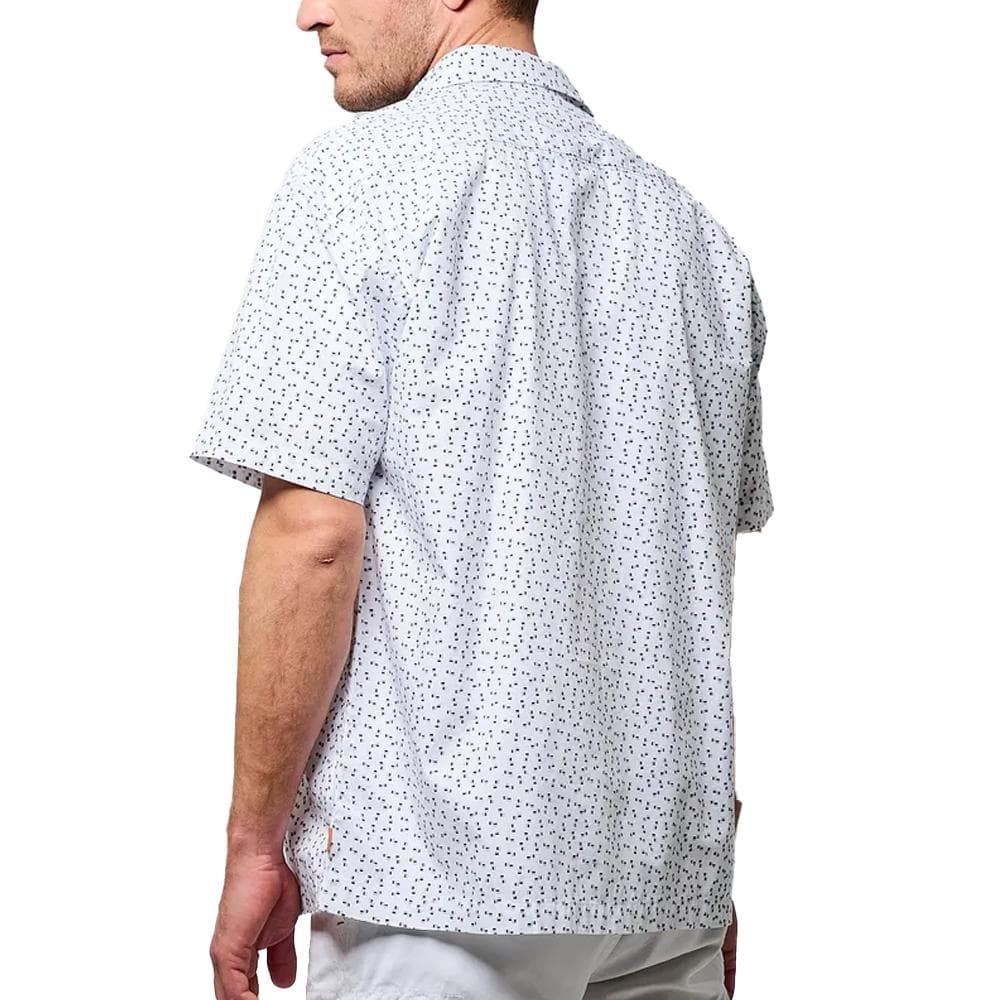 Chemise Blanche/Marine Homme Kaporal BLOCK 2