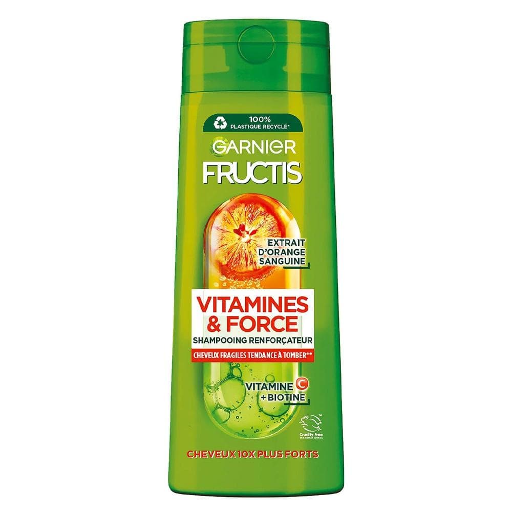 Shampoing Renfoçateur Garnier Fructis 250ml Vitamine 1
