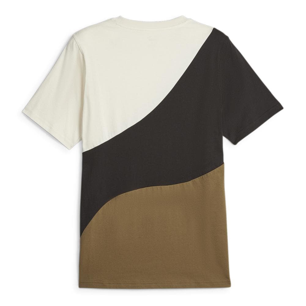 T-shirt Écru/Marron/Noir Homme Puma 673380 2