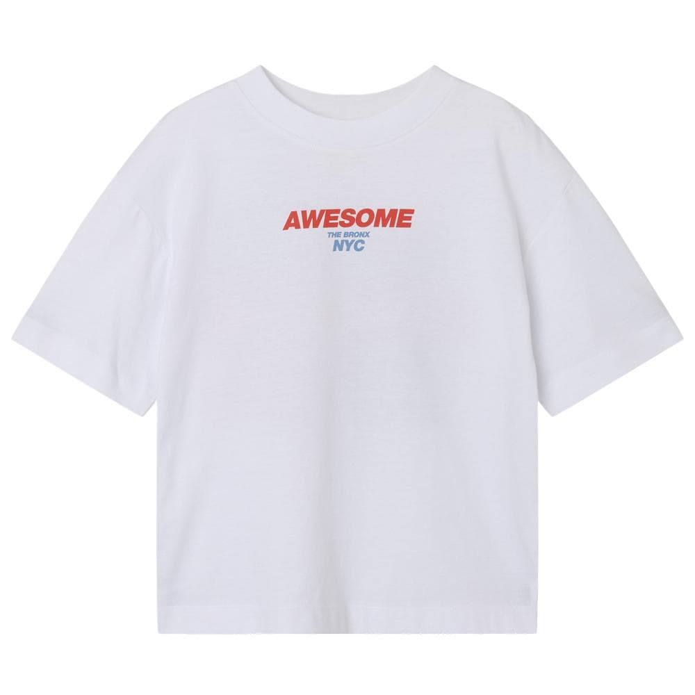 T-shirt Blanc Garçon Name it Jopo 1