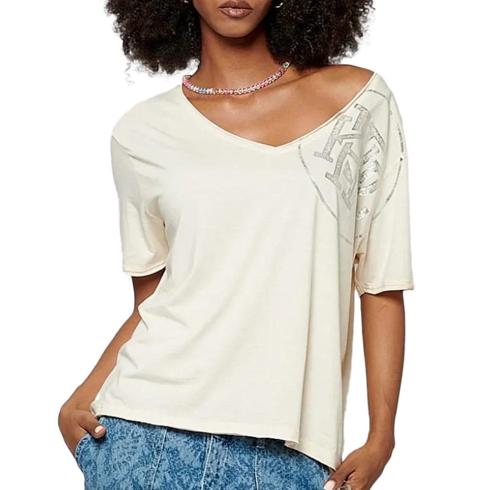 T-shirt Ecru Femme Kaporal SPRIT 1