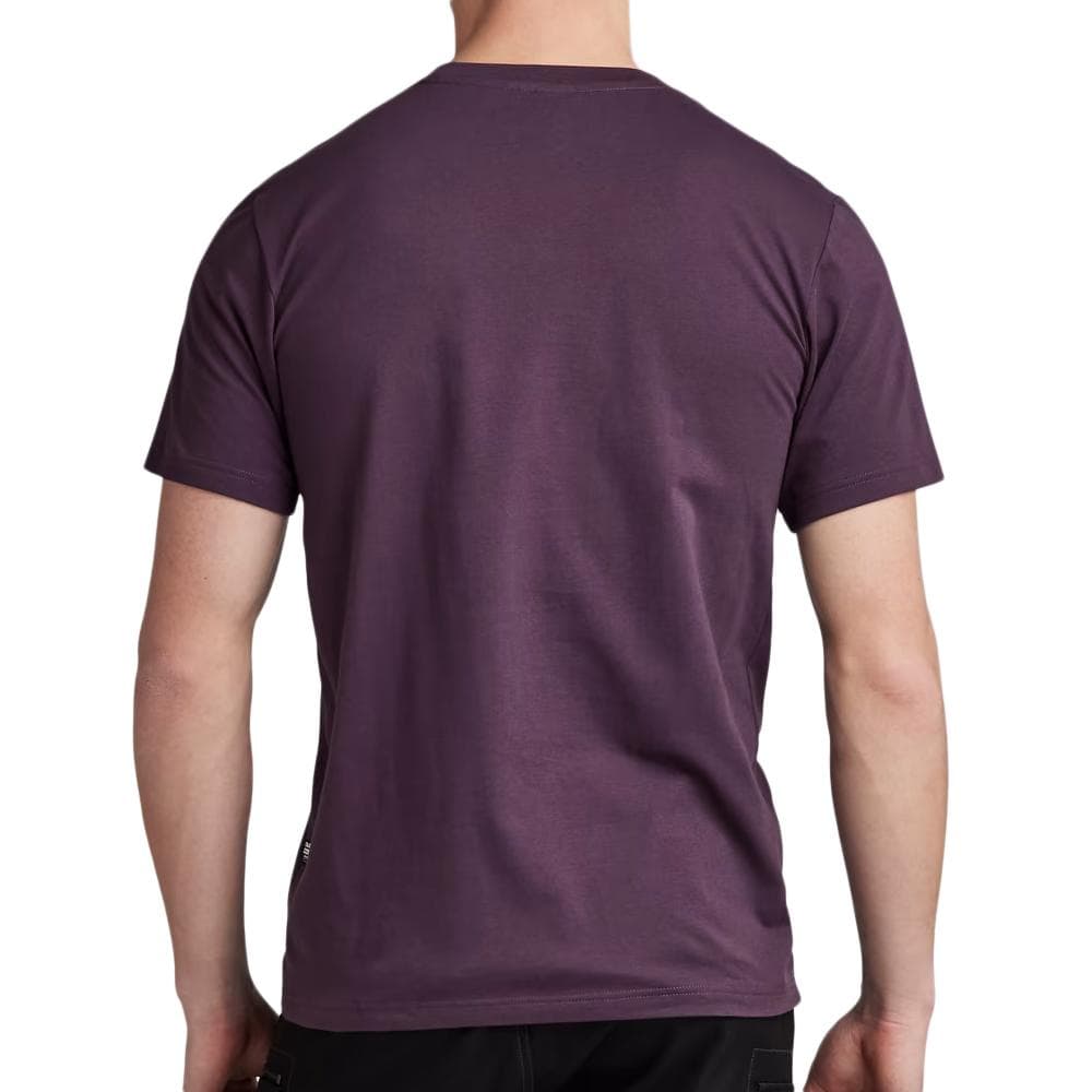 T-shirt Violet Homme G-Star Raw Poem 2