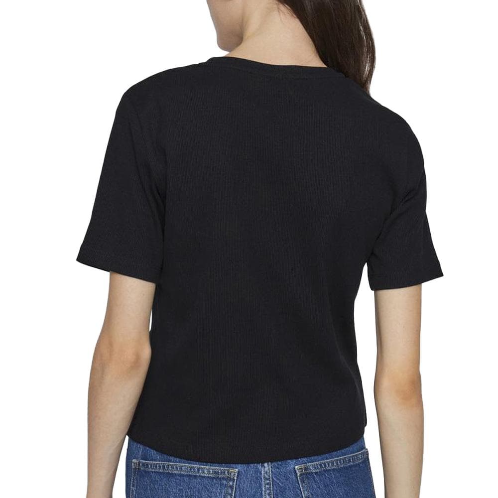 T-shirt Noir Femme Vila Sola 2