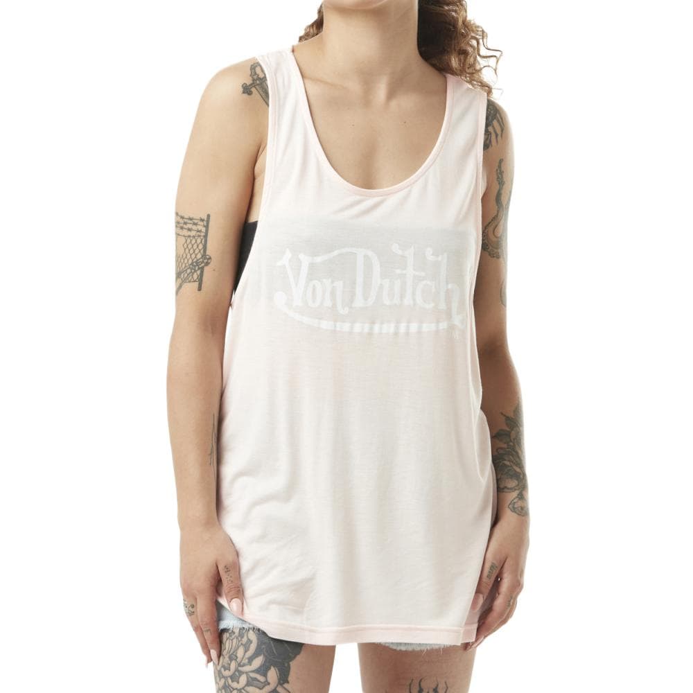 Débardeur Rose Femme Von Dutch Basic 1