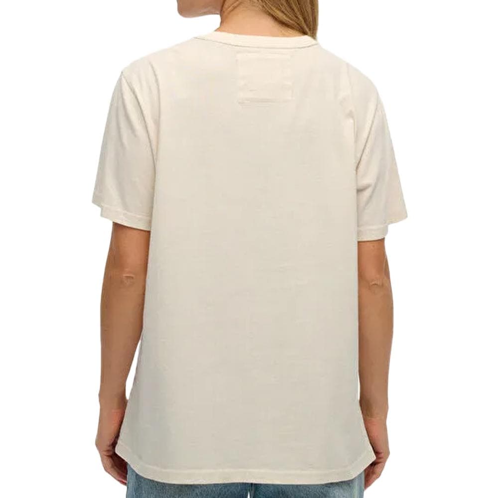 T-Shirt Blanc Femme Superdry Athletic Tonal 2