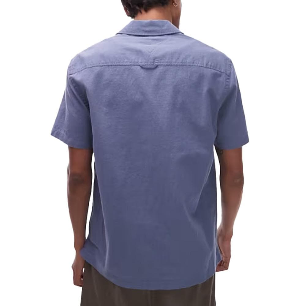 Chemisette Marine Homme Tommy Hilfiger Linen Blend Camp-aruba 2