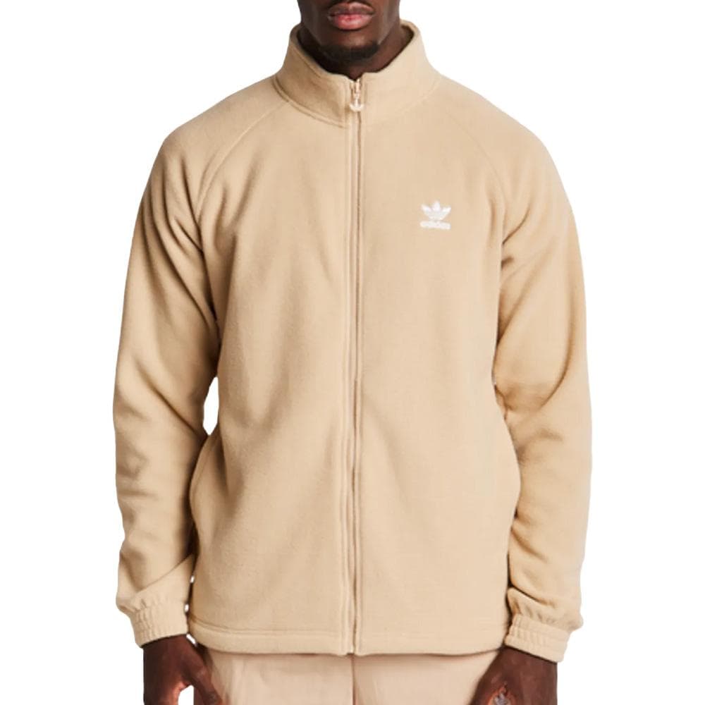 Veste Beige Homme Adidas Trefoil Fz Tedd 1