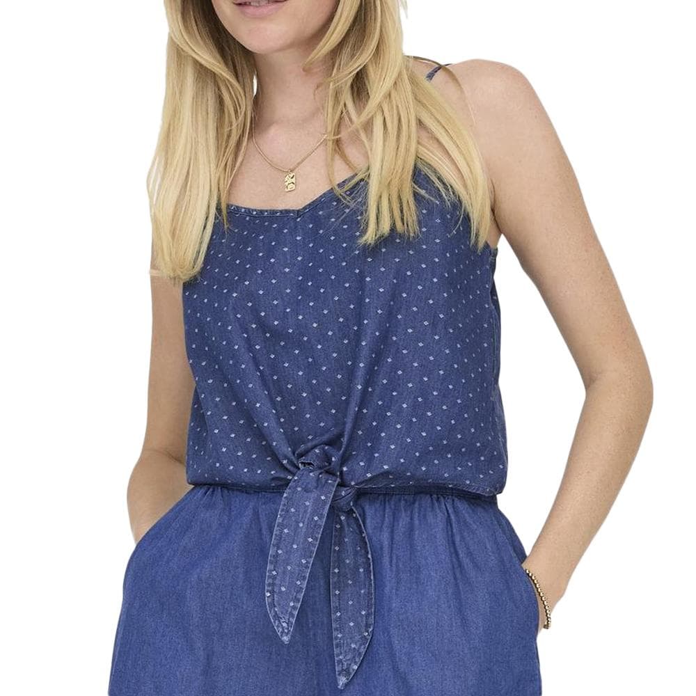 Débardeur Bleu Foncé Femme Only Nova Azure 1