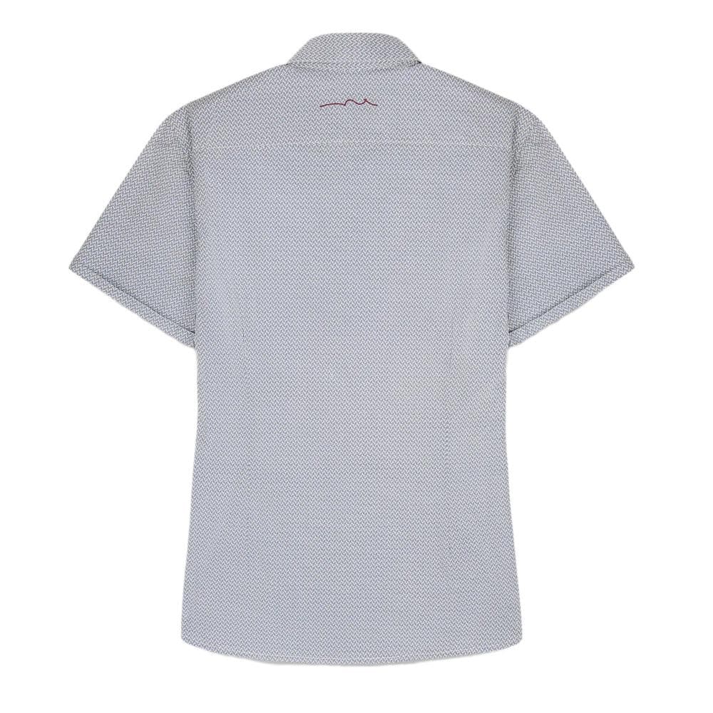 Chemise Bleu à Motifs Homme Teddy Smith Cut 10711556D 3