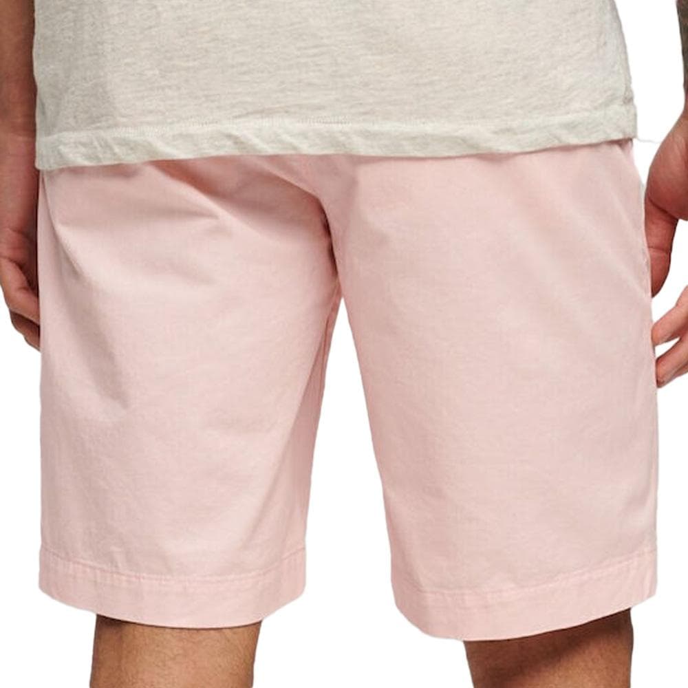 Short Chino Rose Homme Superdry Stretch 2