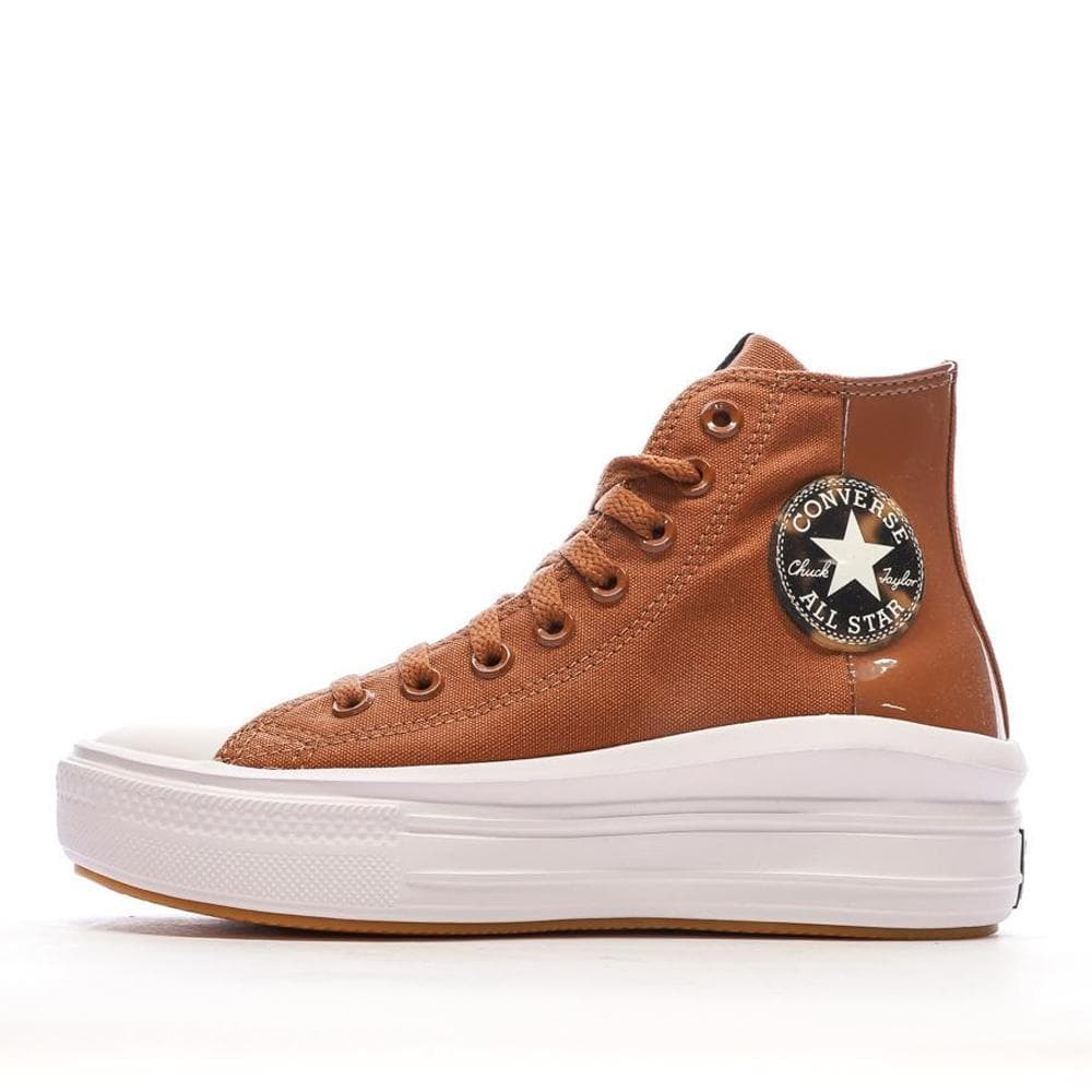Baskets Marrons Femme Converse All Star Move Platform 1