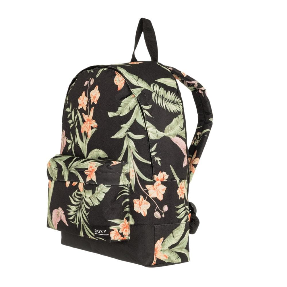 Sac à Dos Noir à Fleurs Femme Roxy Sugar Baby 1