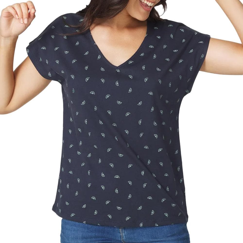 T-shirt Marine Femme TBS EDDENSAN 1