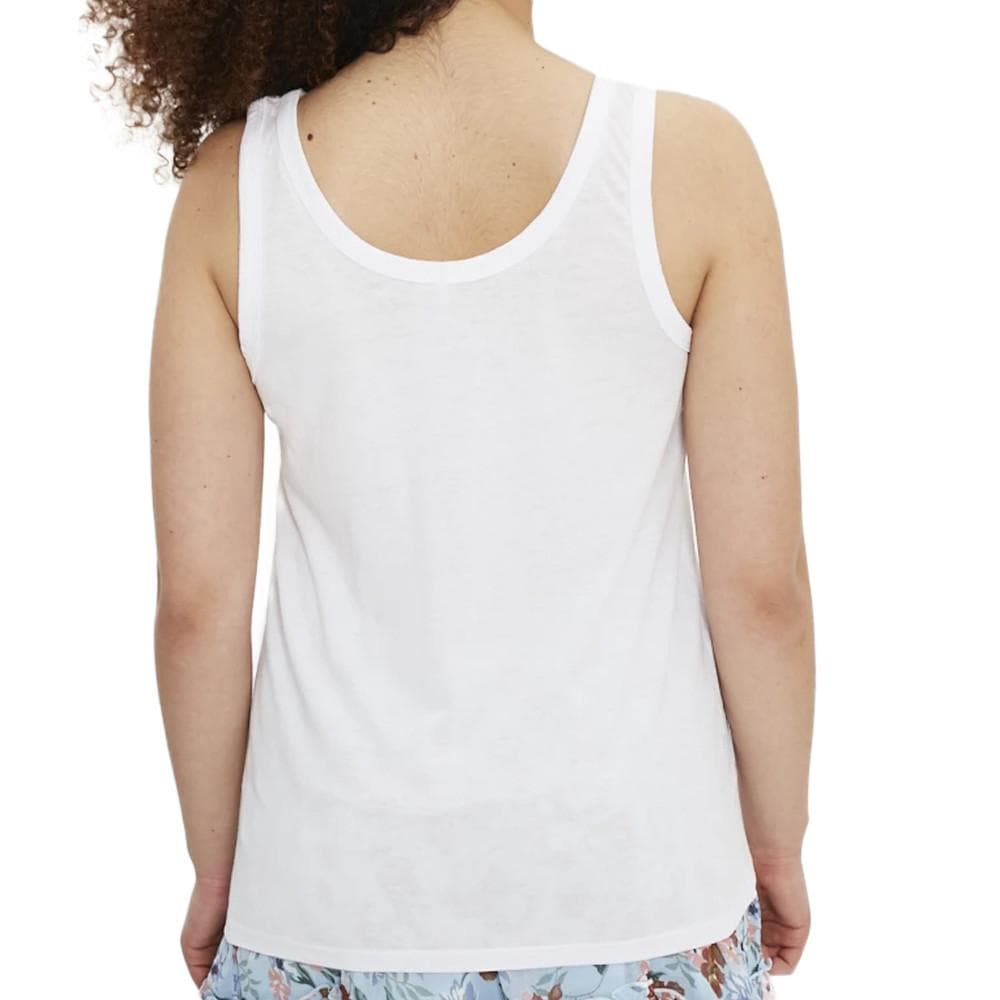 Débardeur Blanc Femme Only Wrongly Tank 2
