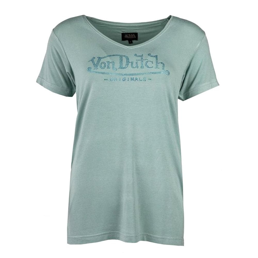 T-shirt Bleu Femme Von Dutch Roan 1