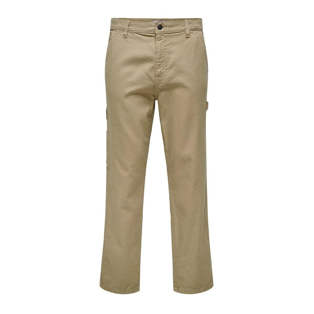 Pantalon Cargo Beige Homme Only & Sons Sedge Carpenter Straight 3