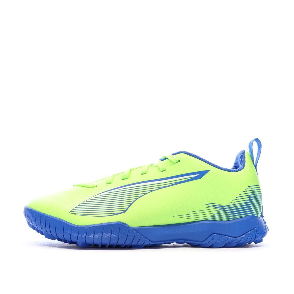 Chaussures de Foot Jaune Fluo Junior Puma Ultra 5 Play TT 1