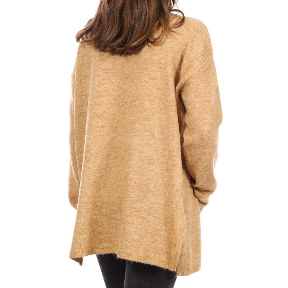 Pull long Beige Femme Vero Moda Plaza 2