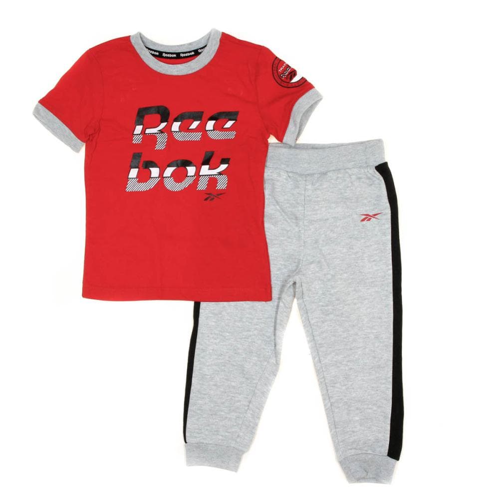 Ensemble Gris/Rouge Garçon Reebok 454 1