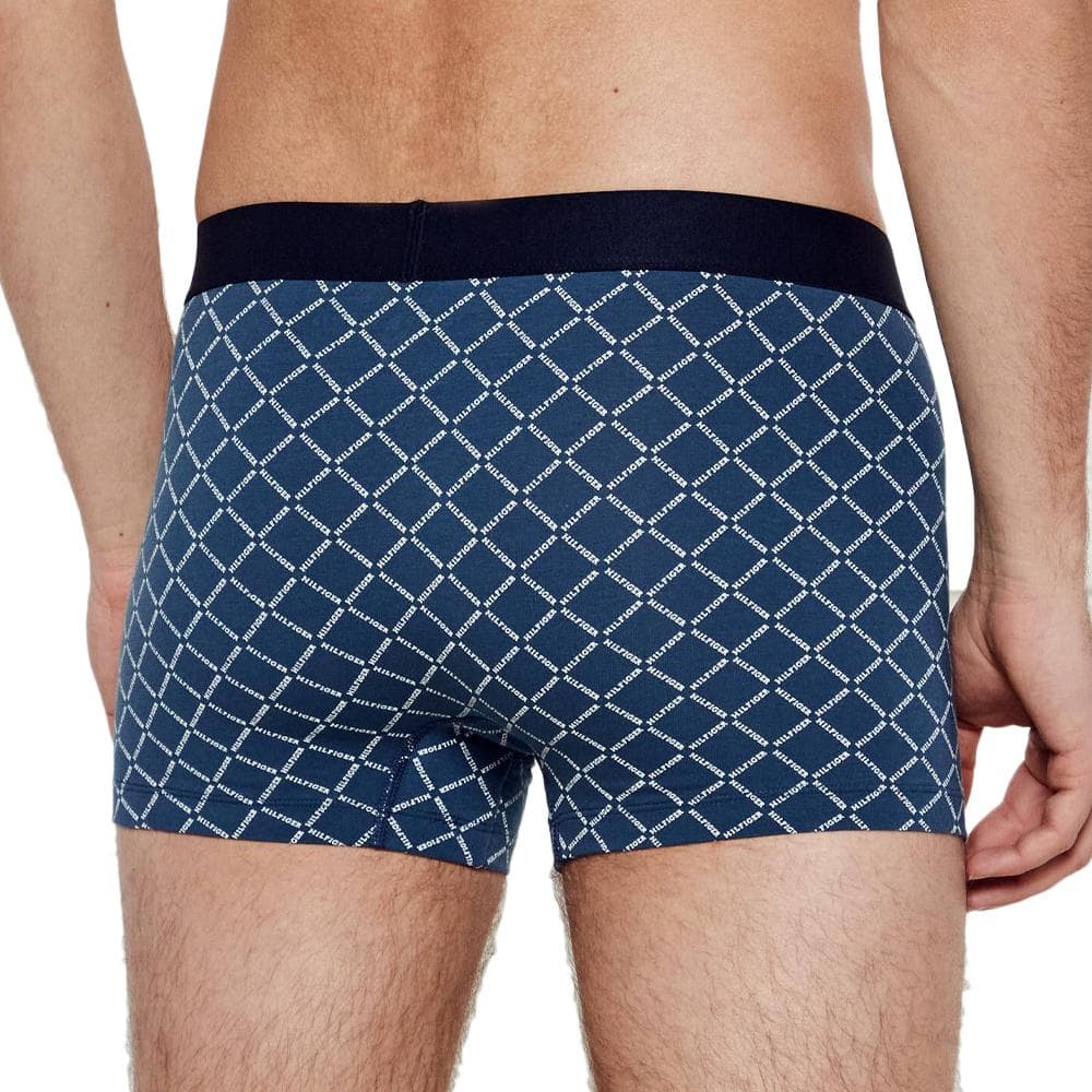 Coffret Boxer + Chaussettes Bleu Homme Tommy Hilfiger Trunk 3