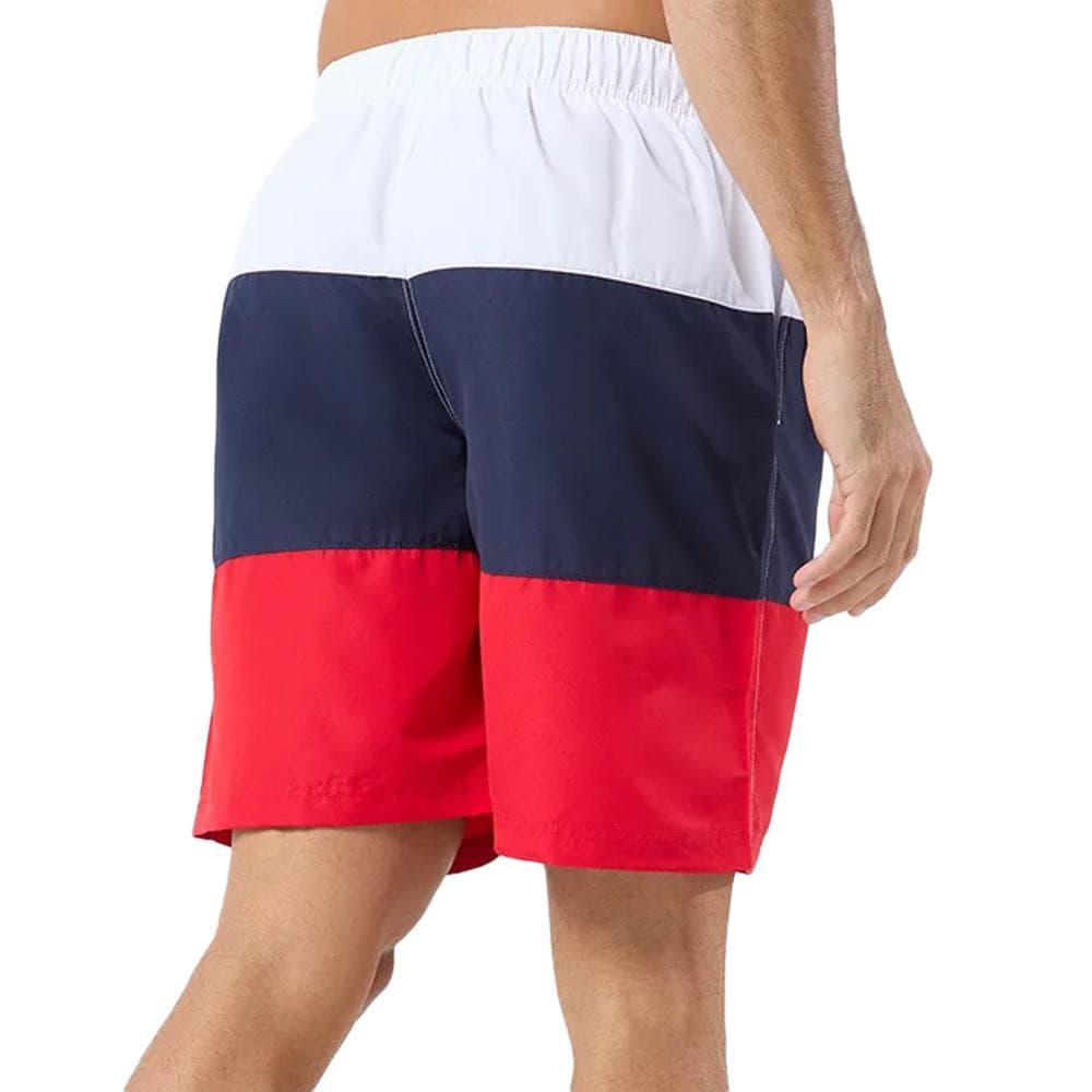 Short de bain Marine/Blanc/Rouge Homme Fila Swim 2