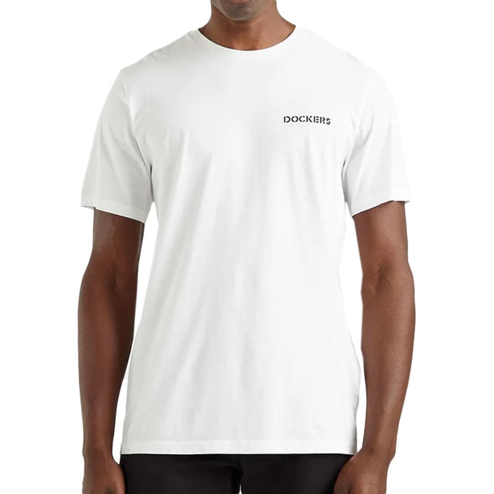 T-shirt Beige Homme Dockers Graphic 1