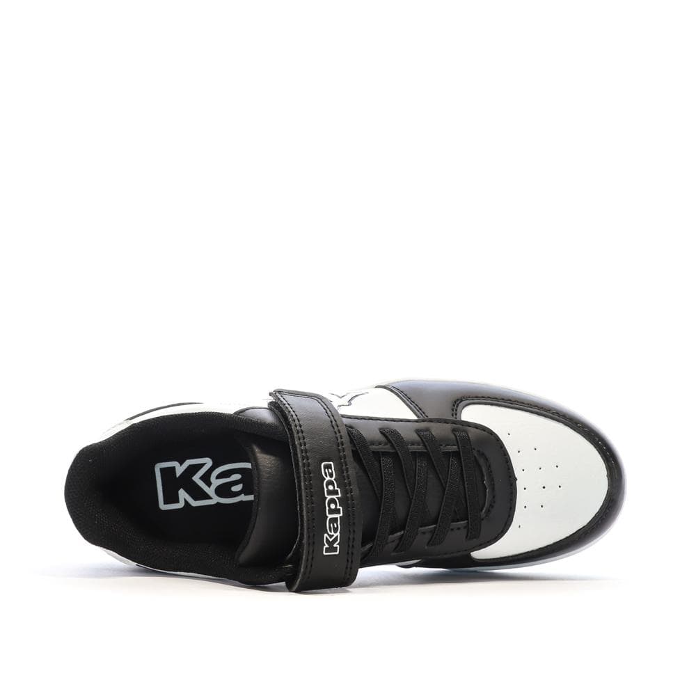 Baskets Noires/Blanches Garçon Kappa Malone 4