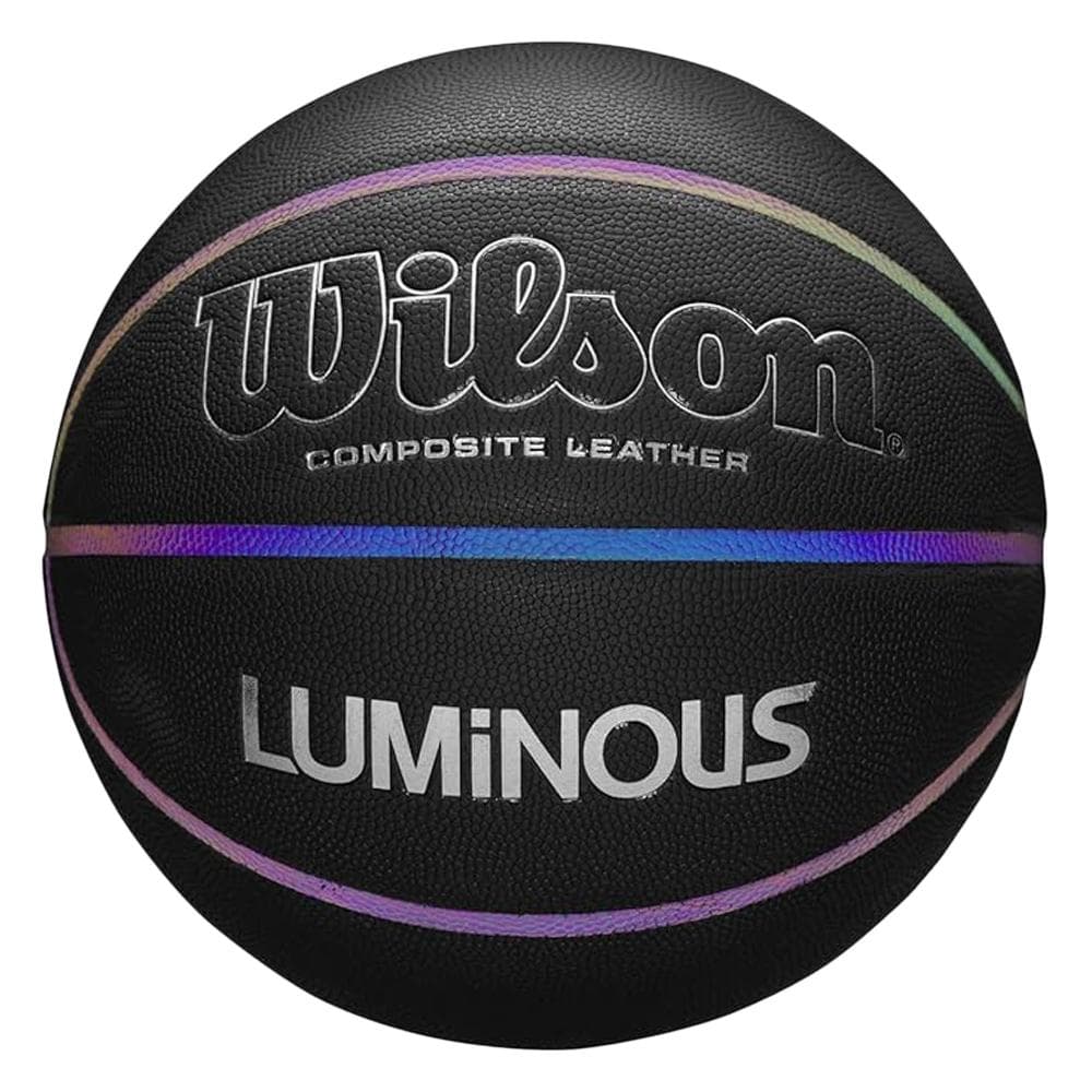 Ballon de Basketball Noir Wilson Luminous Iridescent 1