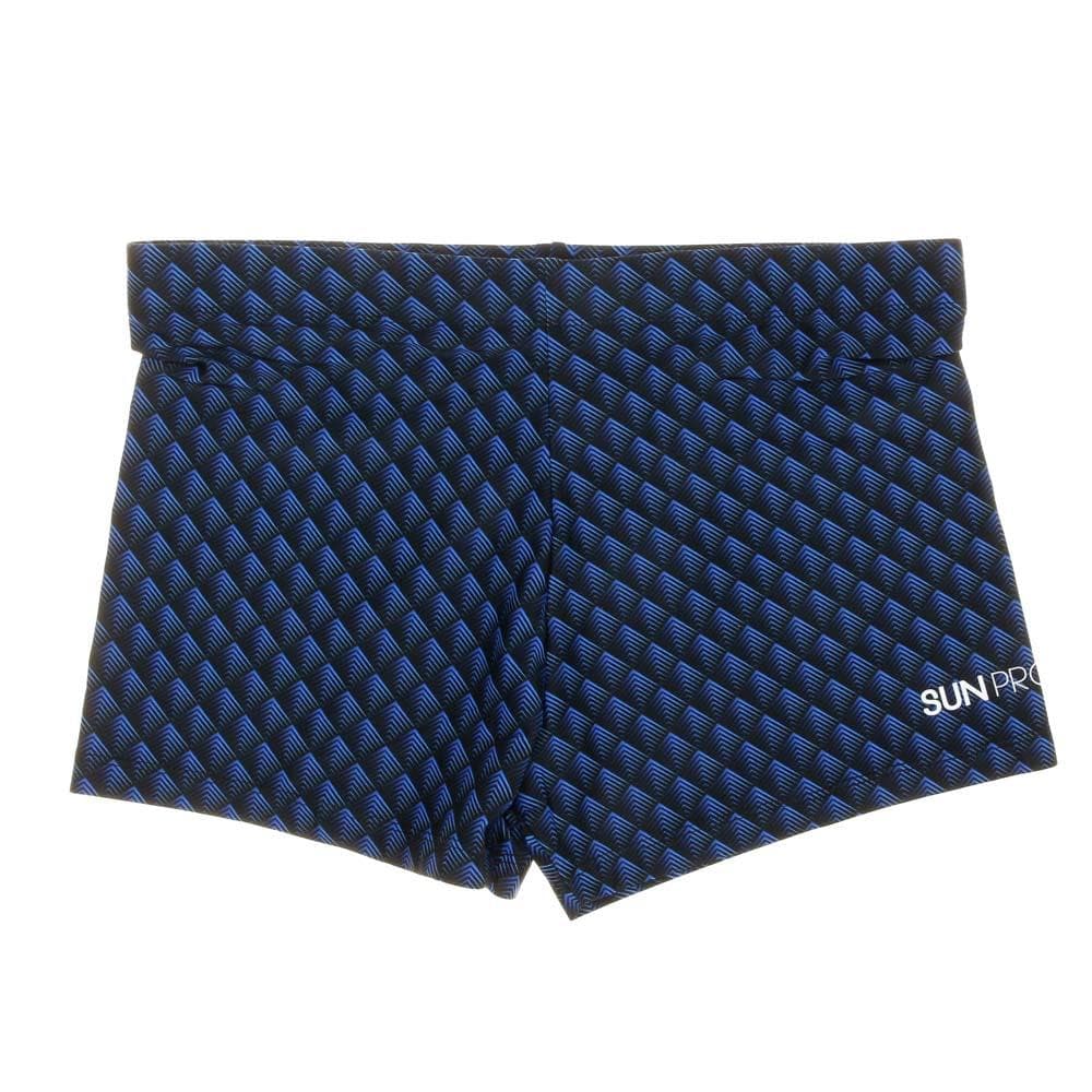 Boxer de bain Imprimée Noir/Bleu Homme Sun project 3080 1