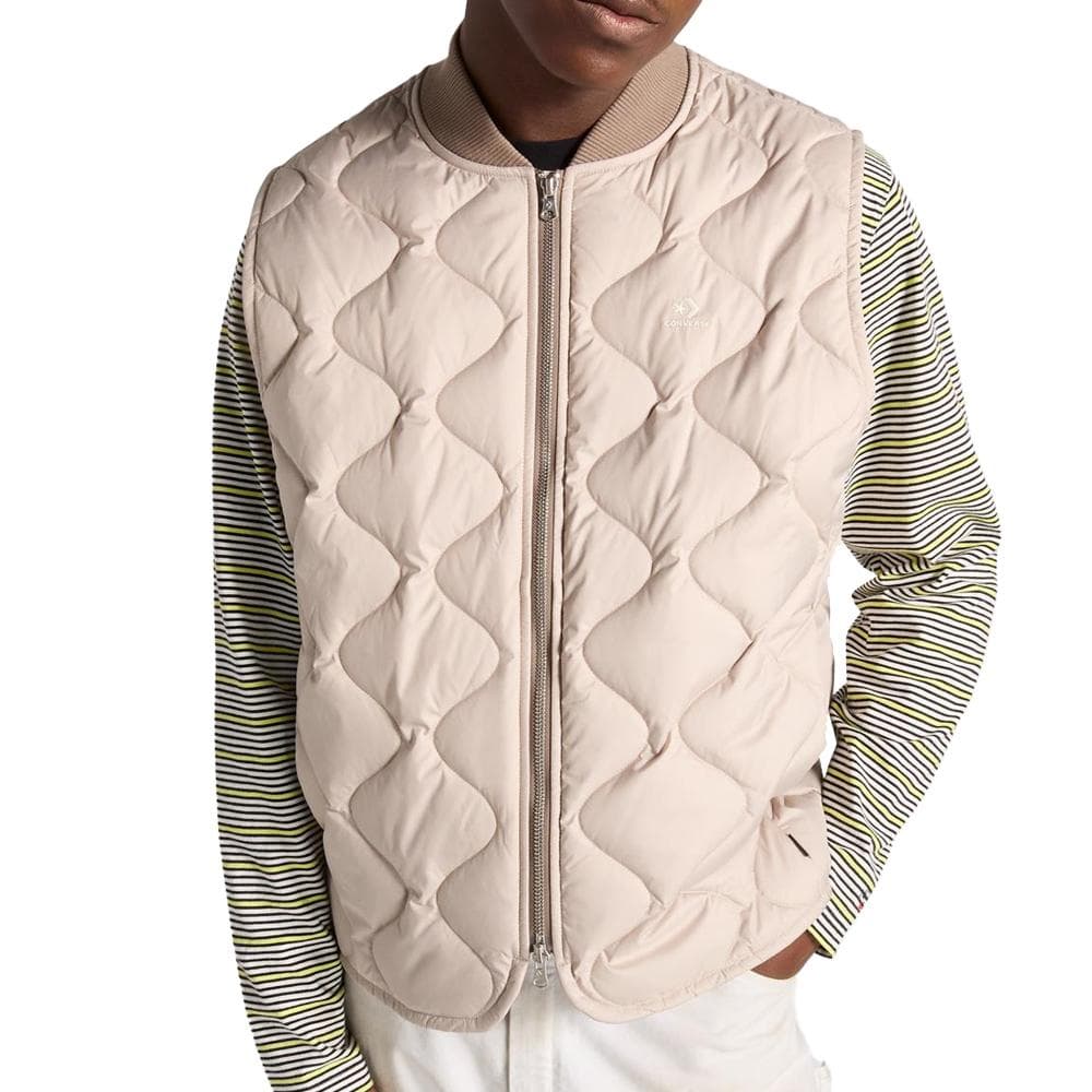 Veste Beige Homme Converse Vest 1