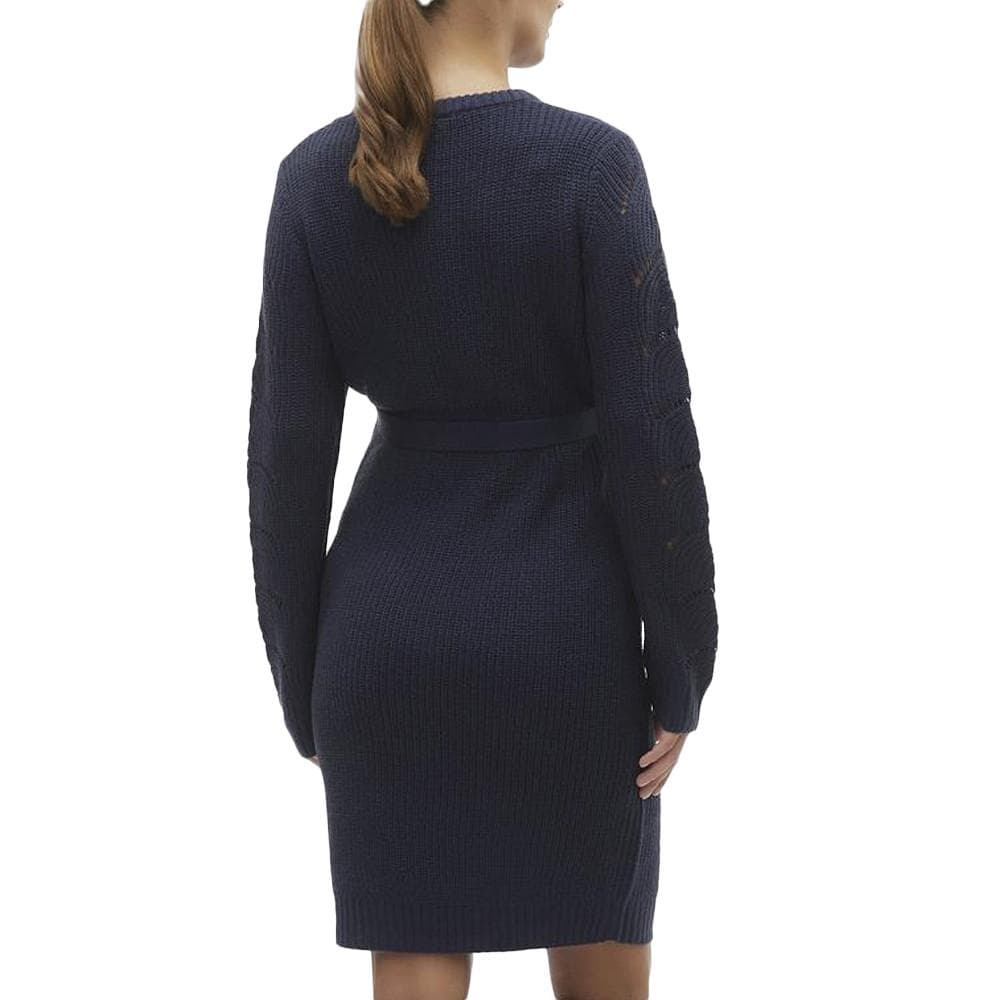 Robe Pull de Grossesse Marine Femme Mamalicious Newlina 2