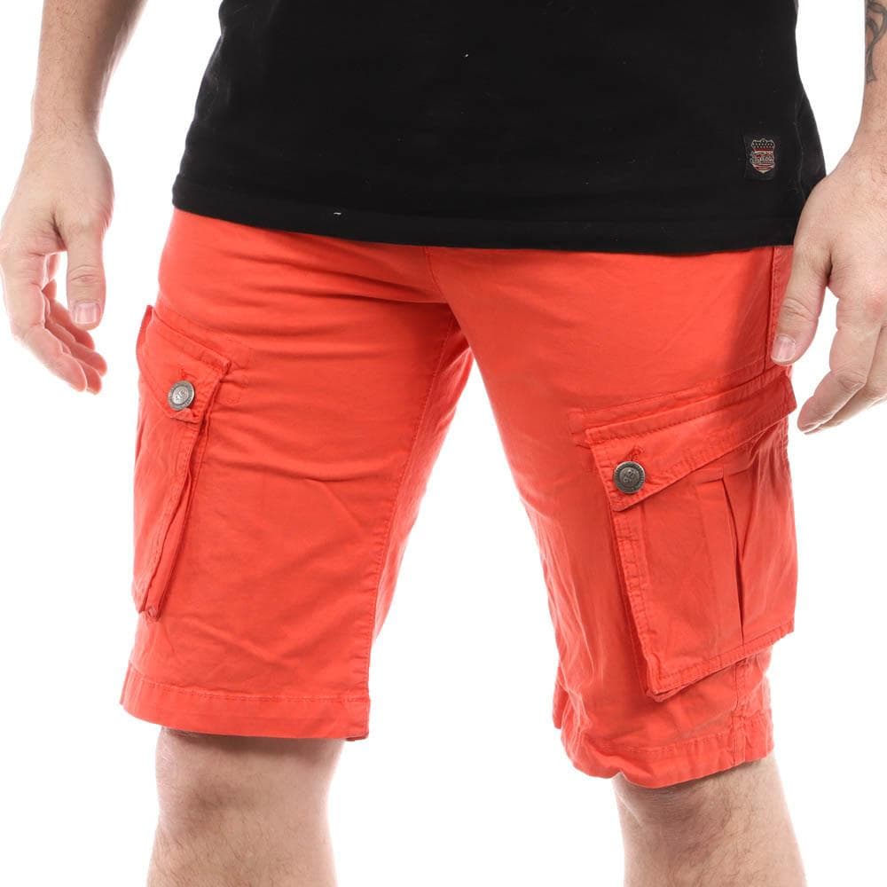 Bermuda Cargo Corail Homme Paname Brothers Betty 1
