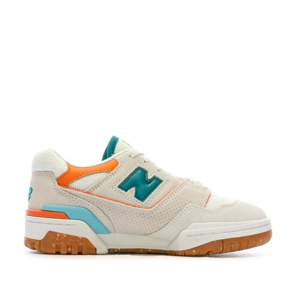 Baskets Beige/Orange Femme New Balance Bb550 2