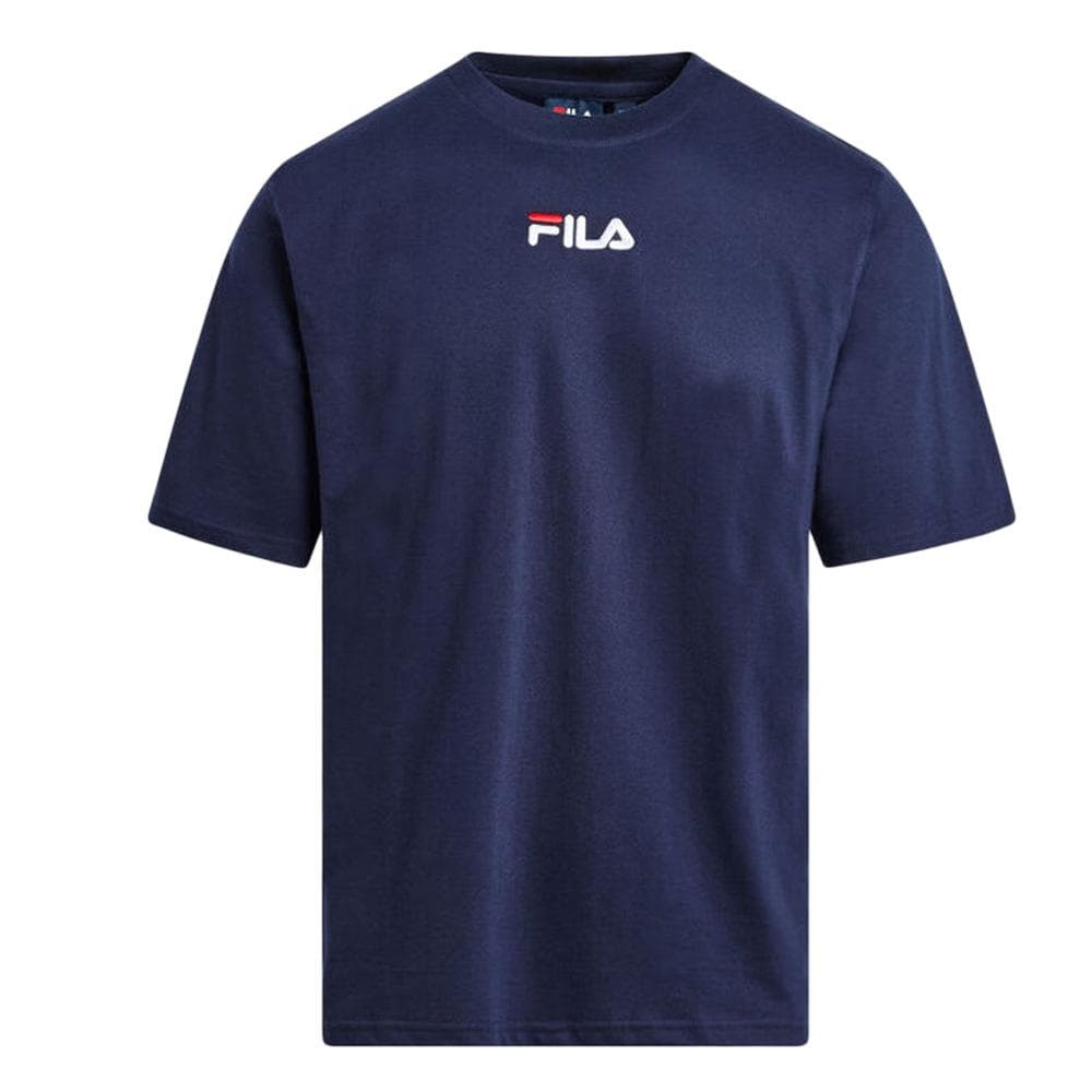 T-shirt Marine Homme Fila Embroidere 1