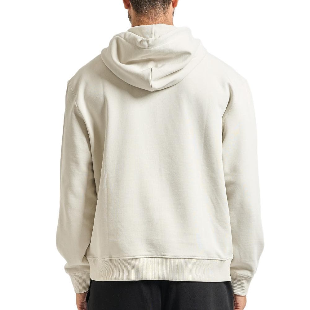 Sweat à Capuche Écru Homme Calvin Klein Jeans 350 Terry Monog 2