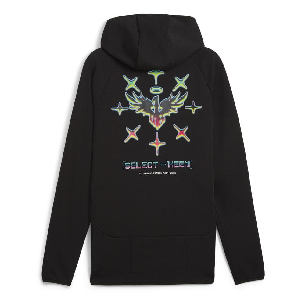 Sweat Zippée Noire Homme Puma Melo 2