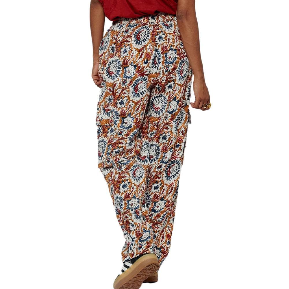 Pantalon fluideRouge à Motifs Femme Kaporal SAX 2