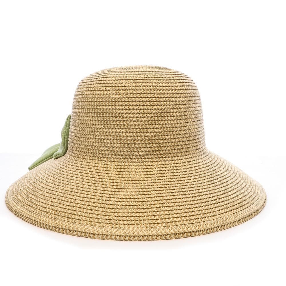 Chapeau de Paille Vert Femme Via Lorenzo Bohème 2
